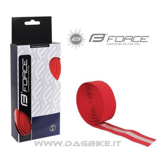 Force Nastro Manubrio EVA Red